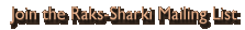join mailing list raks sharki