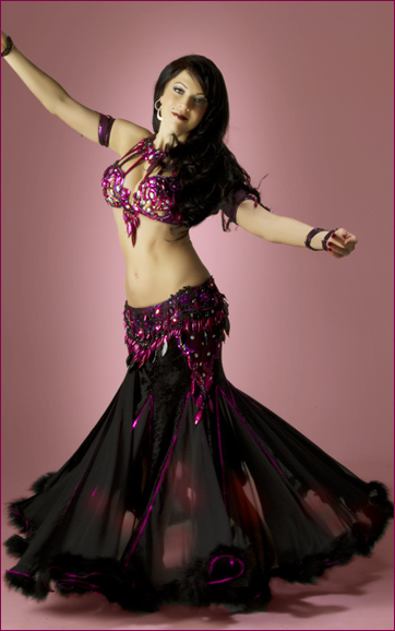 Dark Fuschia Flowers