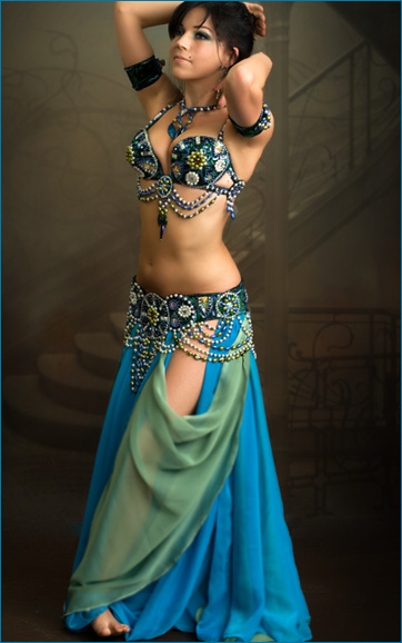 bellydance bellydancer belly dance sandra odalisca raks sharki bella costume coin orange