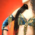 bella velvet bellydance costume