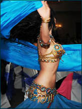 wedding performance bellydance